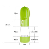 Portable Water Food Bottle Pets Outdoor Travel Drinking